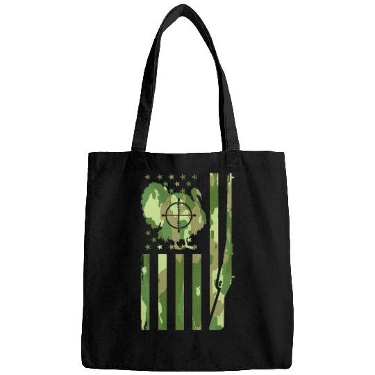 Turkey Hunting American Flag Turkey Hunter Bags