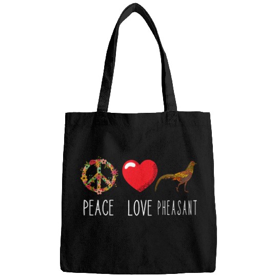 Pheasant Hunting Love Peace Flower Pheasant Lover Plucking 23 Bags