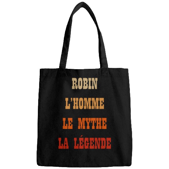 Personalised Name Robin The Man The Myth The Legend Bags
