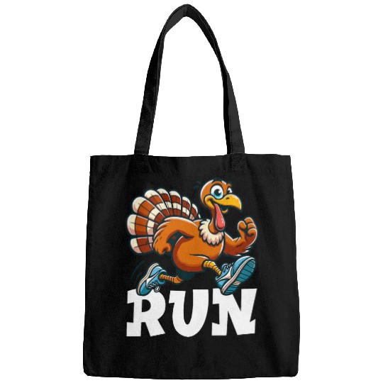 Run Funny Thanksgiving Running 5k Race Turkey Trot Bags