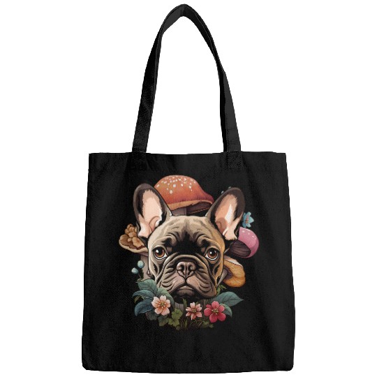 Cottagecore French Bulldog Bags