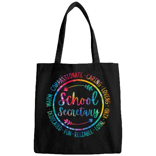 Tie Dye School Secretary Administrative Assistant Office 22 Bags