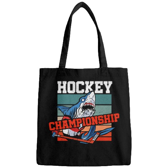 Hockey Championship Shark Sports Player Ice Hockey Bags