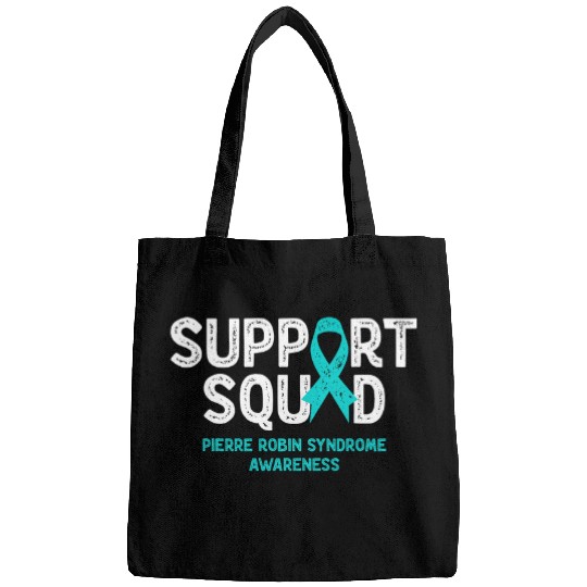 Pierre Robin Syndromes Awareness Support Squad Family Warrior Bags