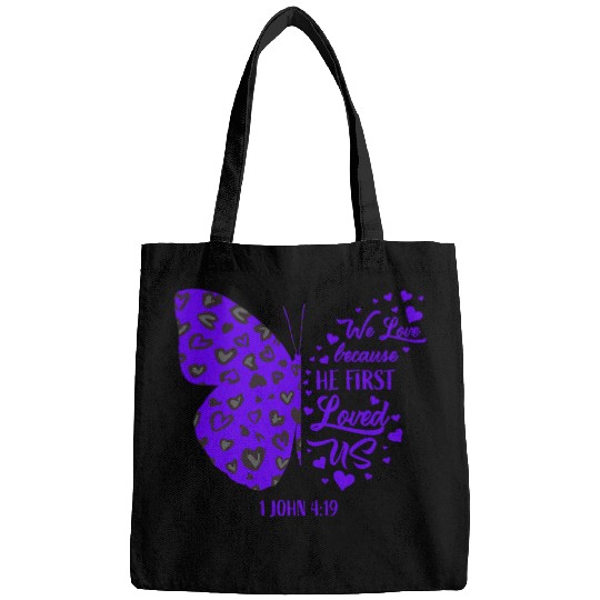 Valentines Gifts Her Women Teen Girls Purple Butterfly Lover Bags