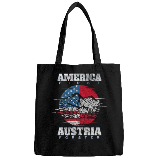 Funny America First Austria Forest Meme Gift Bags