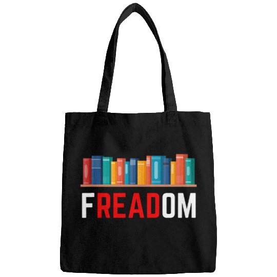 fREADom 2I Read Banned Books 2Banned Books Week Librarian Bags