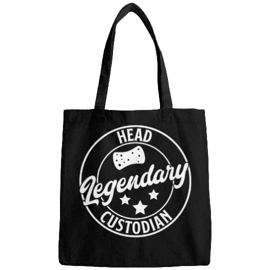 Janitor Cleaner Legendary Head Custodian Bags