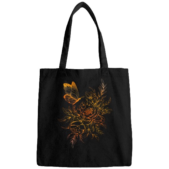 Monarch Butterfly Lotus Entomology Monarch Butterflies Bags