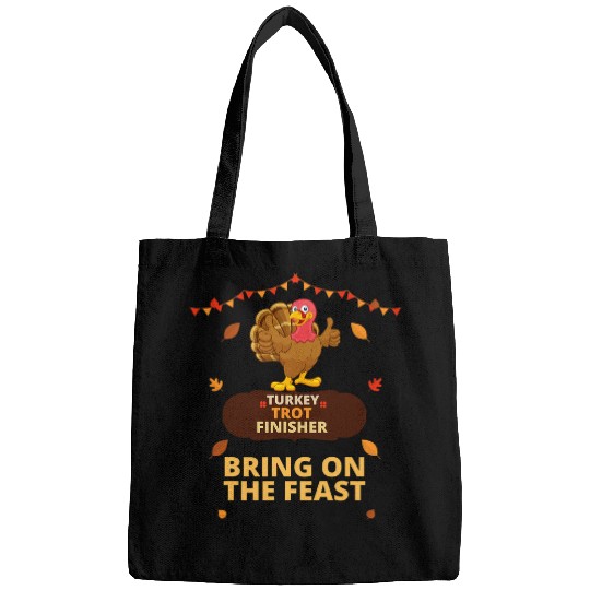 Turkey Trot Finisher Bring on the Feast Fun Thanksgiving Bags