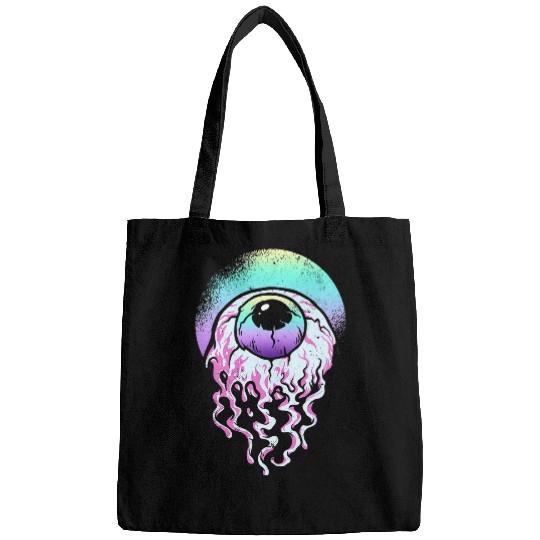 Horror Eyeball Pastel Goth Aesthetic Gothic Emo Bags