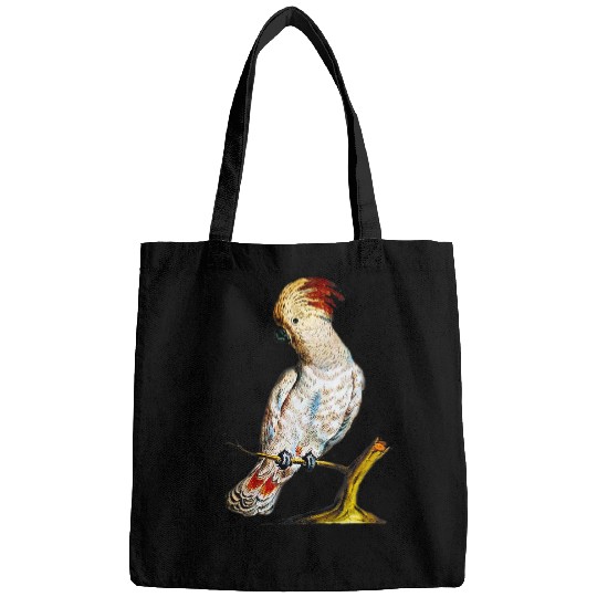 White Parrot with Punk Crest Bags
