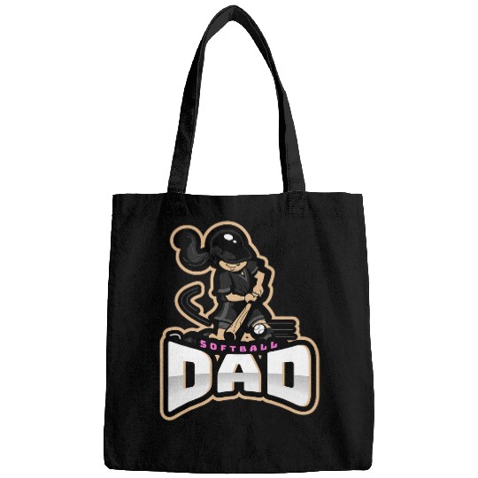 Mens Softball Dad Fastpitch Fathers Day Bags
