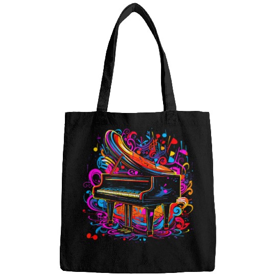 Musical Keyboard Piano Violin Key Music Bags