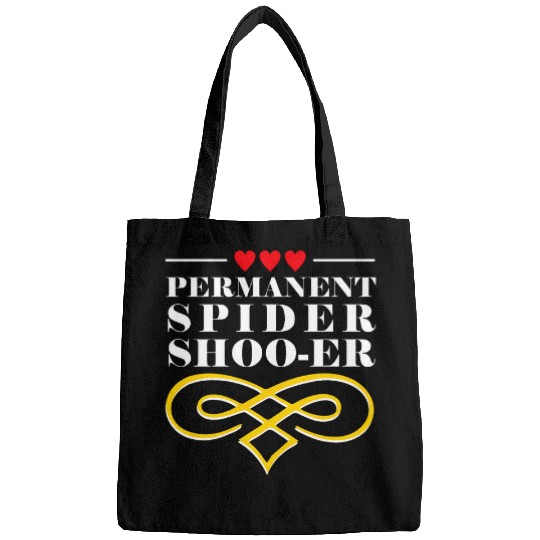 Permanent Spider Shooer Husband and Wife Funny Spouse Humor 25 Bags