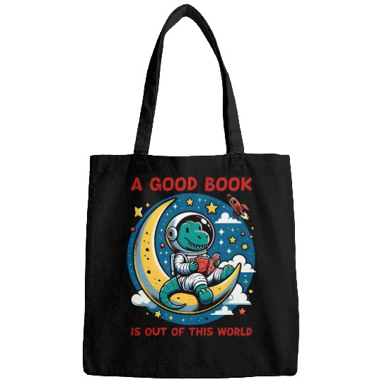 Reading Teacher Read Books TRexs Astronaut Out Of World Bags