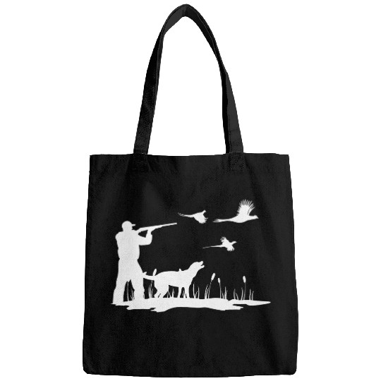 vintages Labrador Pheasant Hunting   2Bird Hunter Bags