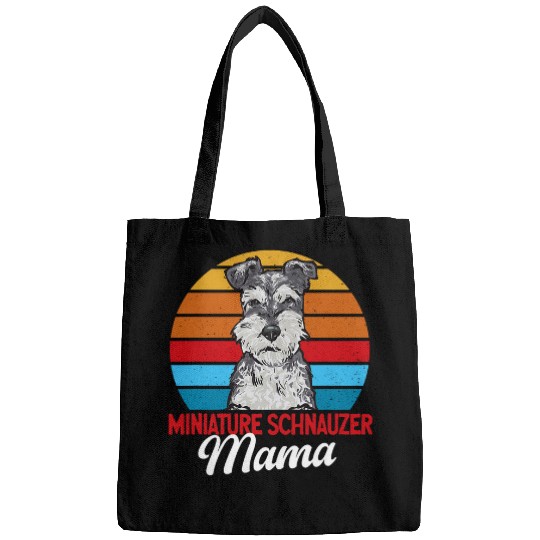Miniature Schnauzer Mama Mini Schnauzer Bags
