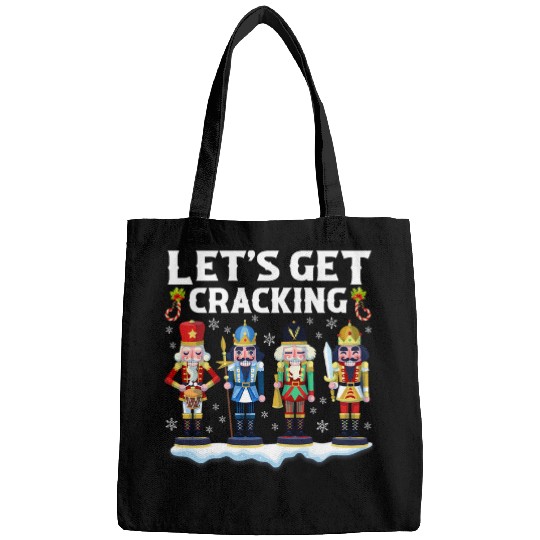 Lets Get Cracking Christmas Nutcracker Ballet Festive Gift 1 Bags