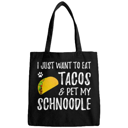 Schnoodle Taco Lover Cinco de Mayo Dog Mom Gift Bags