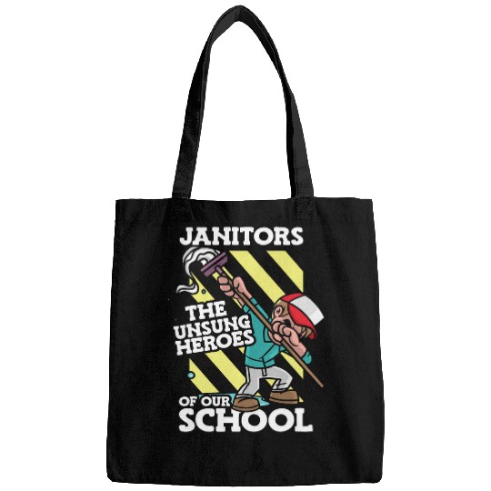 Janitors The Unsung Heroes Campus Cleaner School Bags
