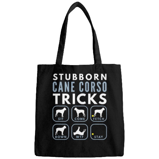 Stubborn Italian Mastiff Tricks Dog Training Bags