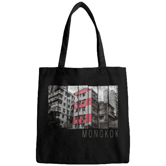 Hong Kong Mongkok Retro Kowloon vintages Fine Art Souvenir Bags
