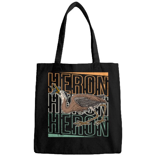 Heron water wildlife birdwatching birder biologist binocular 10 Bags