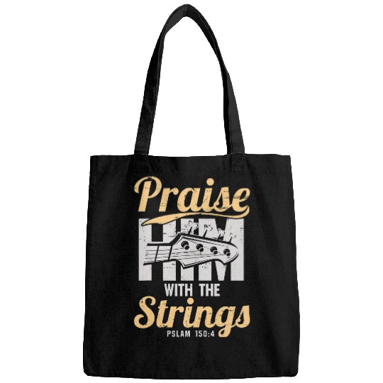 Praise Him 2Christian Worship 2Electric Guitar design Bags