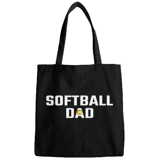Softball Dad For Him Men Family Matching Players Fathers Day Bags