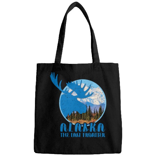 vintages Denali National Park Alaska Moose Bags