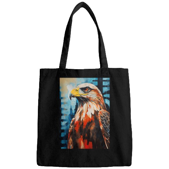 Red Tail Hawks Native American Pacific Northwest Bags