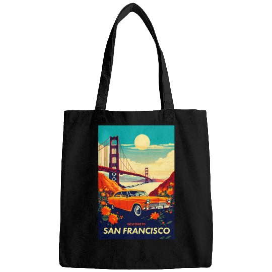 San Francisco vintages Travel Design Bags