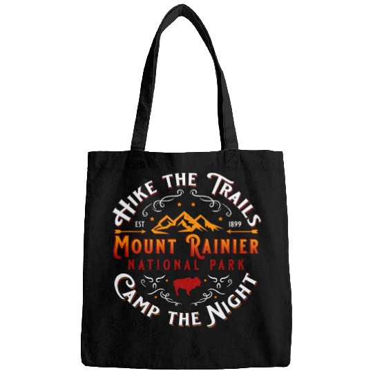 Mount Rainier National Park Washington Novelty Souvenir Bags