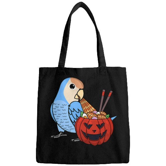 Pumpkin Ramen Noodles Parrot I Peachfaced Blue Lovebird Bags