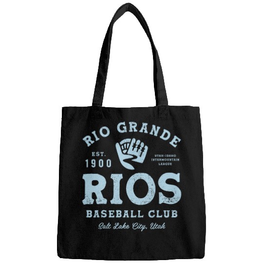 Rio Grande Rios Utah vintages Defunct Baseball Unisex Bags