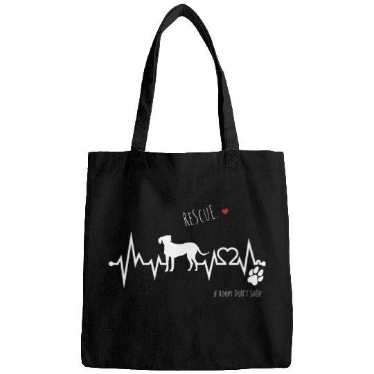 rhodesian ridgeback Adopt Dont Shop Rescue dogs Bags