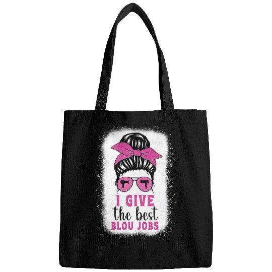 Discover Pink Messy Bun I Give The bests Blow Hair Jobs Hairstylist Bags