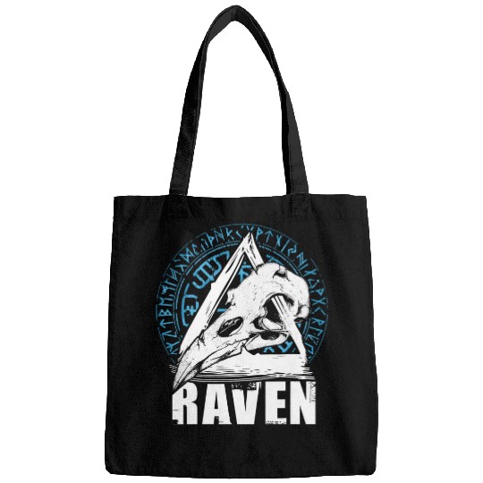 Valhalla Raven Ravens Odins Runes Norse Compass Viking 21 Bags