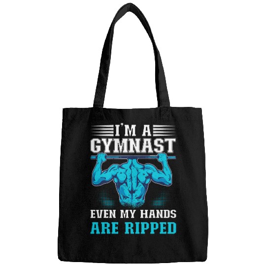 Mens Im A Gymnast Even My Hands Are Ripped Gymnastics Girls Bags