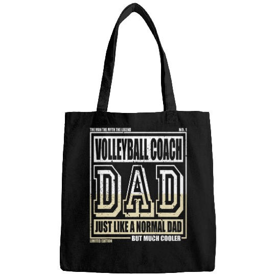 Like A Normal Dad Father Volleyball Coach Bags