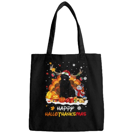 Newfoundland Happy HalloThanksMas Halloween Thanksgiving Bags