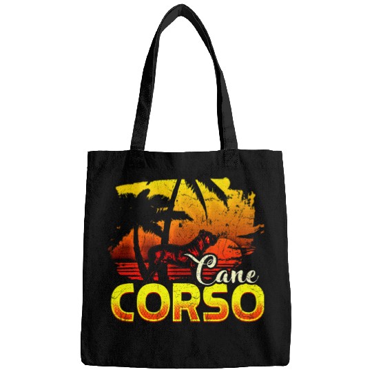 vintages Cane Corso Lover Italian Dog Pet Sunset Cane Corso 24 Bags