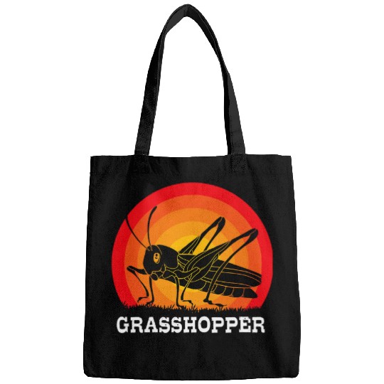 Retro Sunset Grasshopper Bags