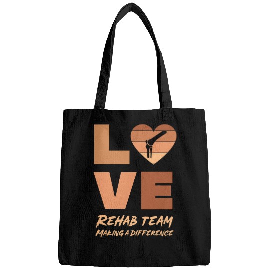 Rehab nurses Team Physical Therapy Tech Making A Difference Bags