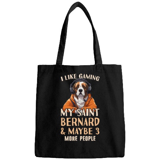 Saint Bernard Dad Outfit Saint Bernard Gaming Bags