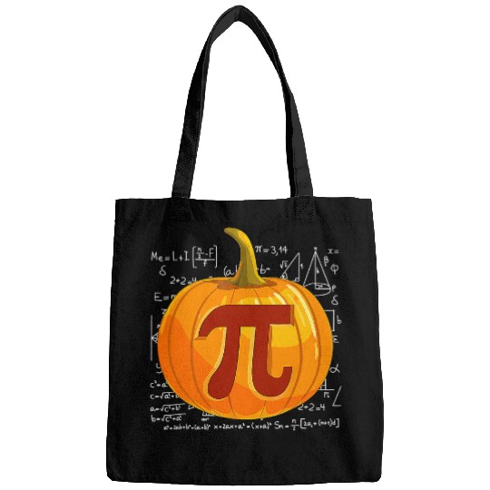 Pumpkin Pie Math Nerd Turkey Halloween Design Thanksgiving Bags