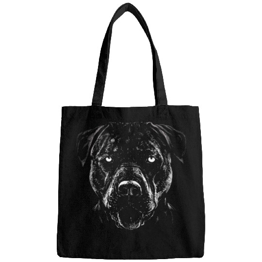 MY PIT BULL TERRIER PITBULL HEAD Bags