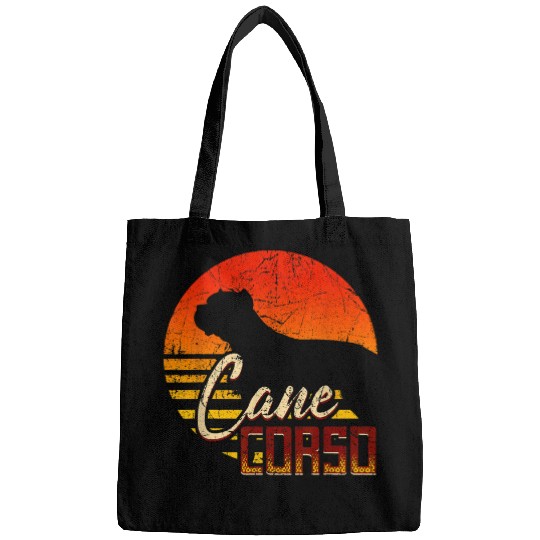 vintages Cane Corso Lover Italian Dog Pet Sunset Cane Corso 15 Bags