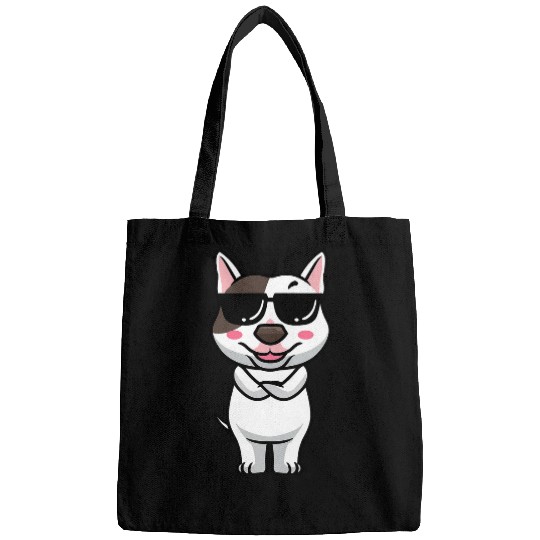 Miniature Bull Terrier Dog 3 Bags